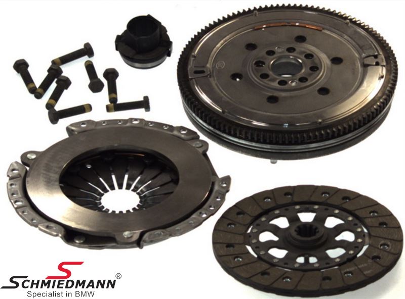 Twin mass flywheel - inclusive clutch kit