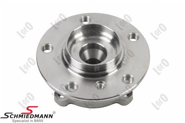 Wheel hub with bearing - front