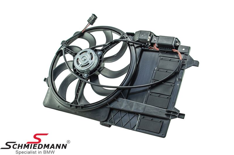 Radiator blower complete 300W