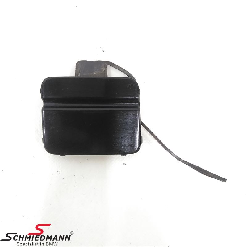 Towing hitch cover rearbumper  "Black 2 668" 