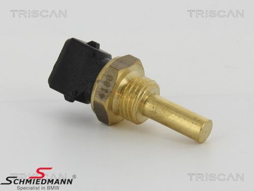 Temperature sensor - for coolant, 2-pole plug, without gasket