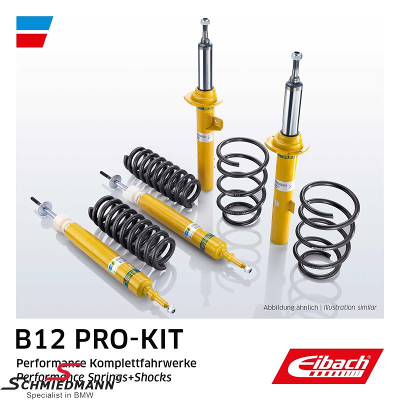 Eibach -B12 Pro-kit Damptronic- suspension kit front/rear 15/25 mm