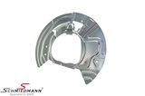34106895050IC 34106895050 34 10 6 895 050 6895050  Brake protection plate, front, right side