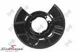 34216792247LR 34216792247 34 21 6 792 247 6792247 BMW F34 GT LCI -  Brake protection plate - rear, left side