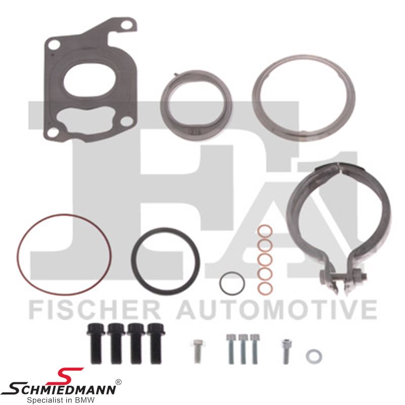 Mounting kit, for turbocharger 
