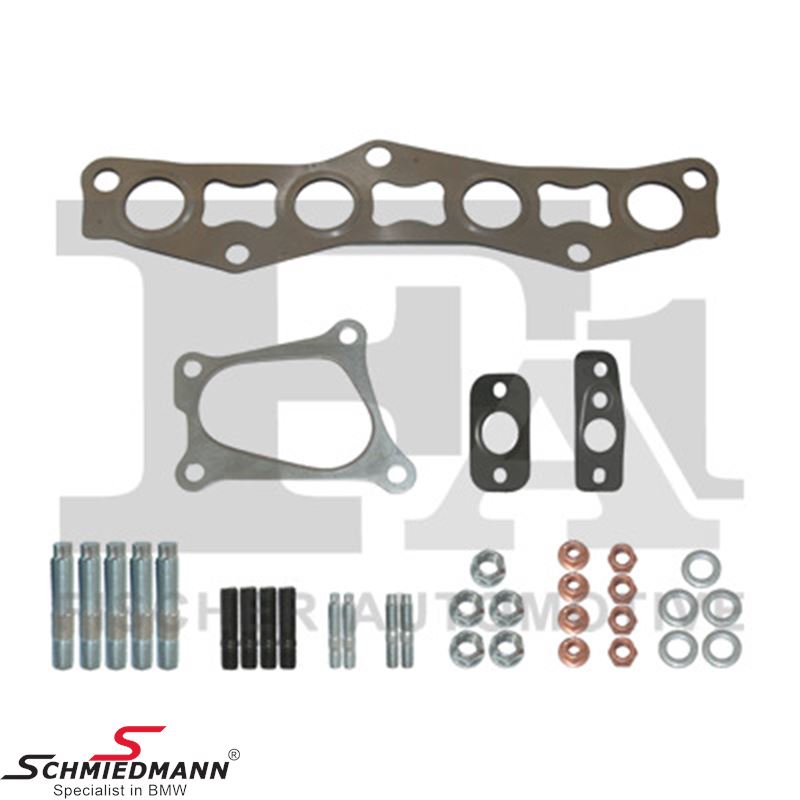 Mounting kit, for turbocharger 