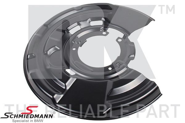 Brake protection plate - rear, right side, for M-performance brakes