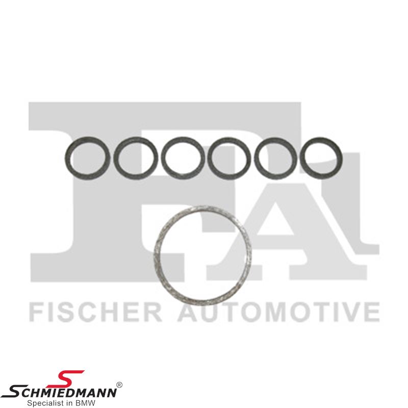 Gasket set, for turbocharger 