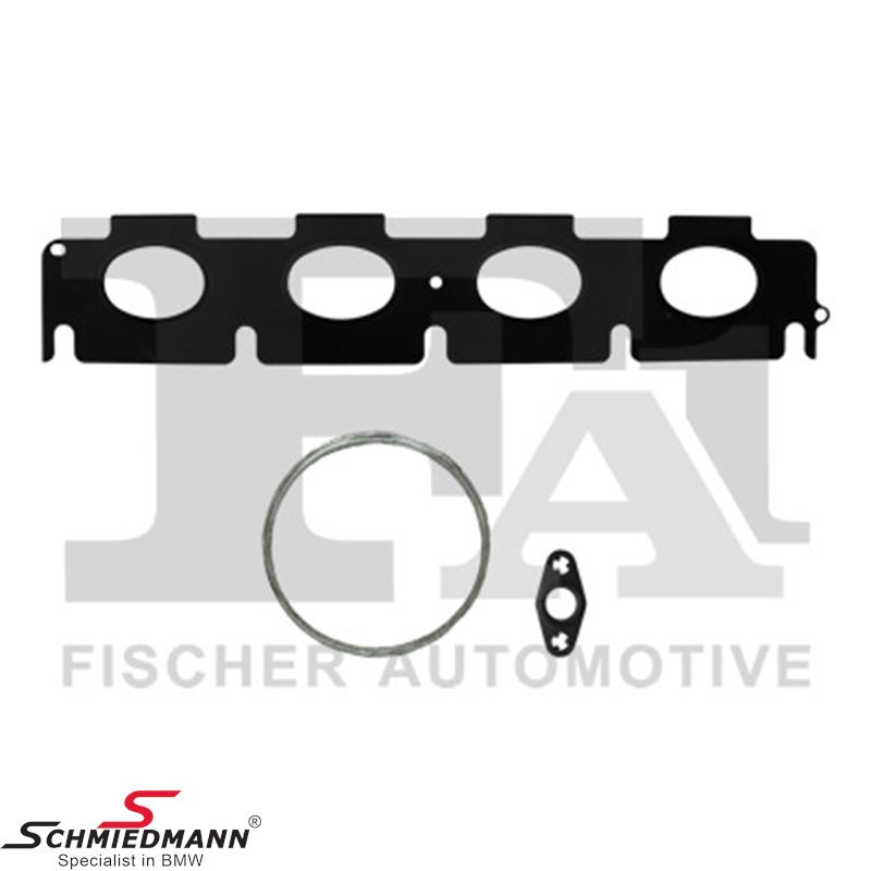 Gasket set, for turbocharger 