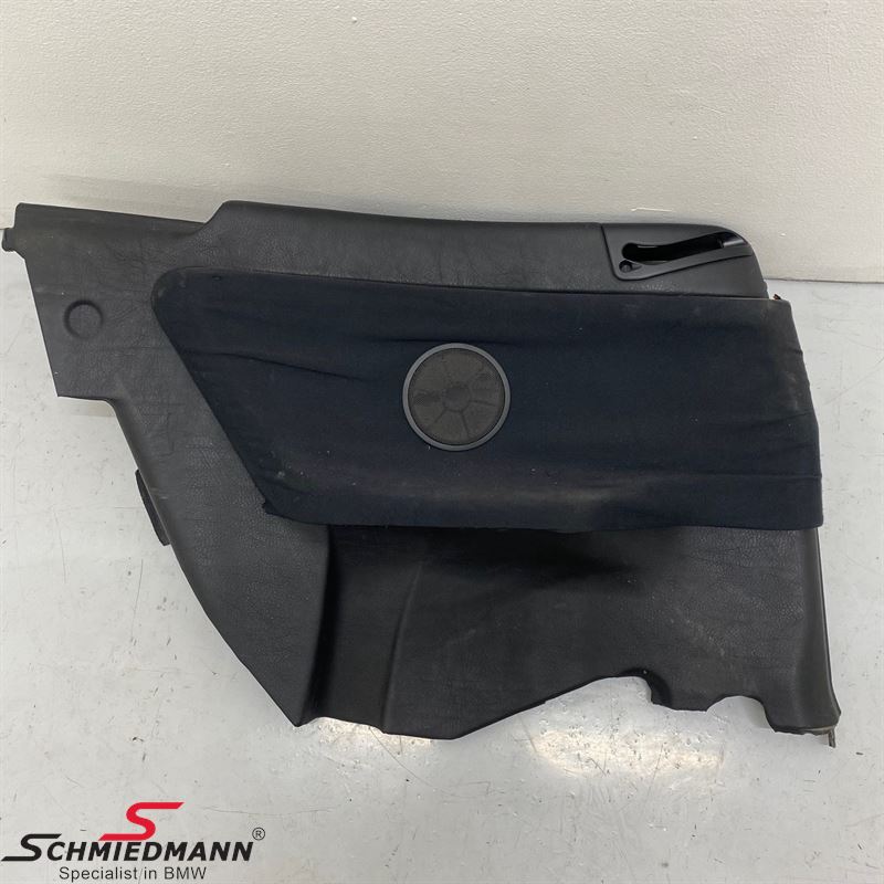 Lateral trim panel rear left Black Convertible