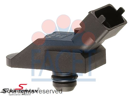 Pressure sensor for fuel filter