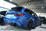 SCG21GB-MD BMW G21 -  Maxton Design roof spoiler extension, glossy black