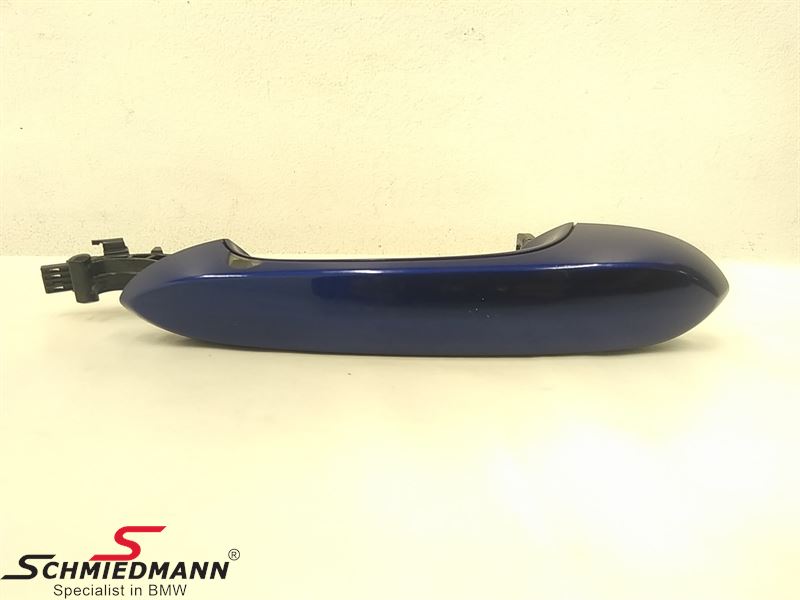 Door handle out rear left - C1K MARINA-BAY-BLAU METALLIC