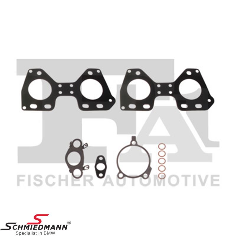 Gasket set, for turbocharger 