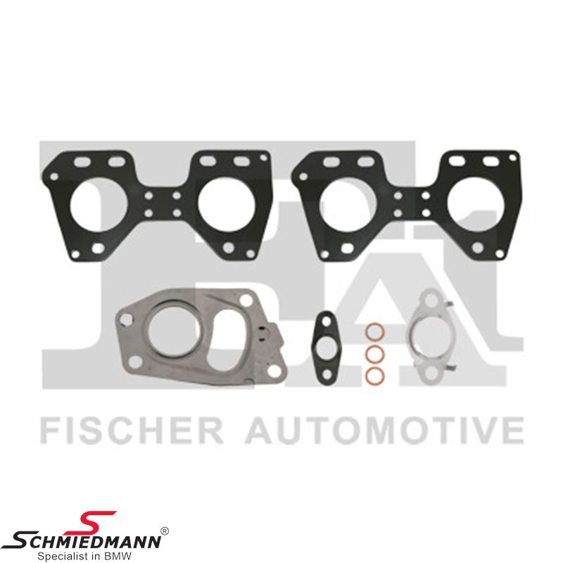 Gasket set, for turbocharger 