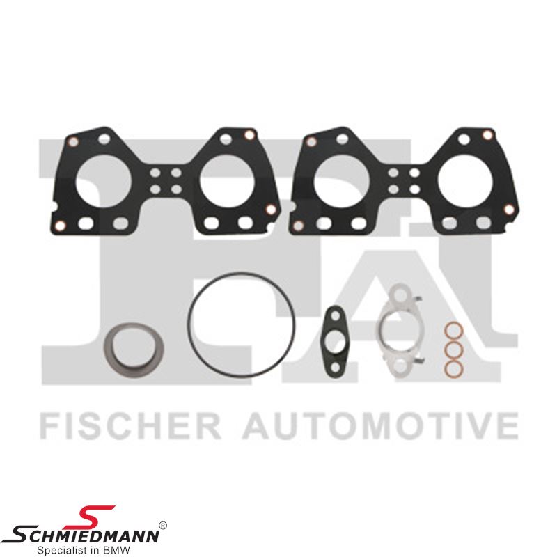 Gasket set, for turbocharger 