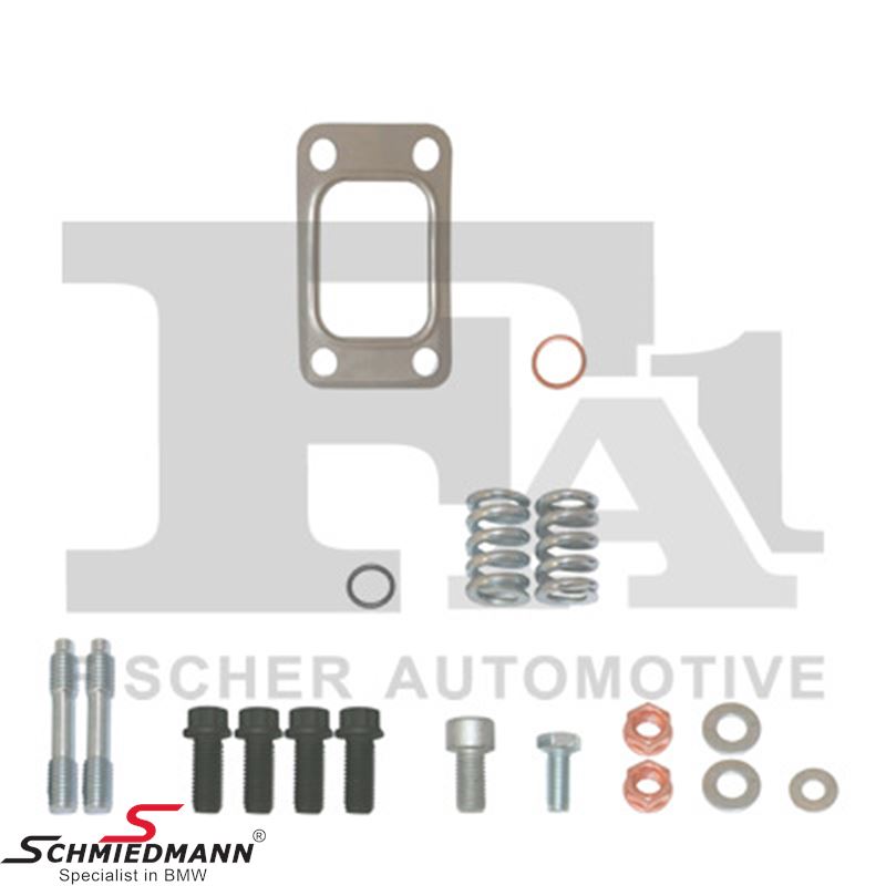 Mounting kit, for turbocharger 