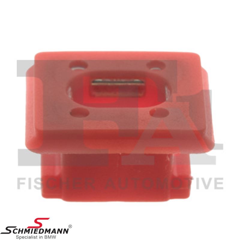 Clamp for interior mouldings, red