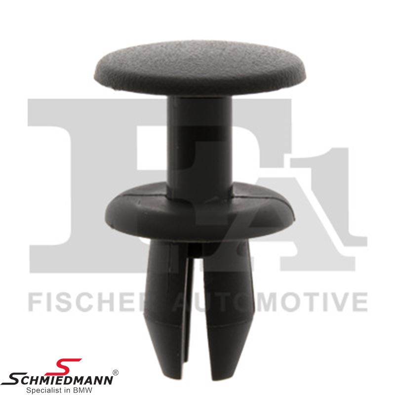 Expanding rivet for tailgate upholstery