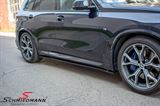 SKG05M-MD BMW X5 (G05) -  Maxton Design side skirt extension set, gloss black