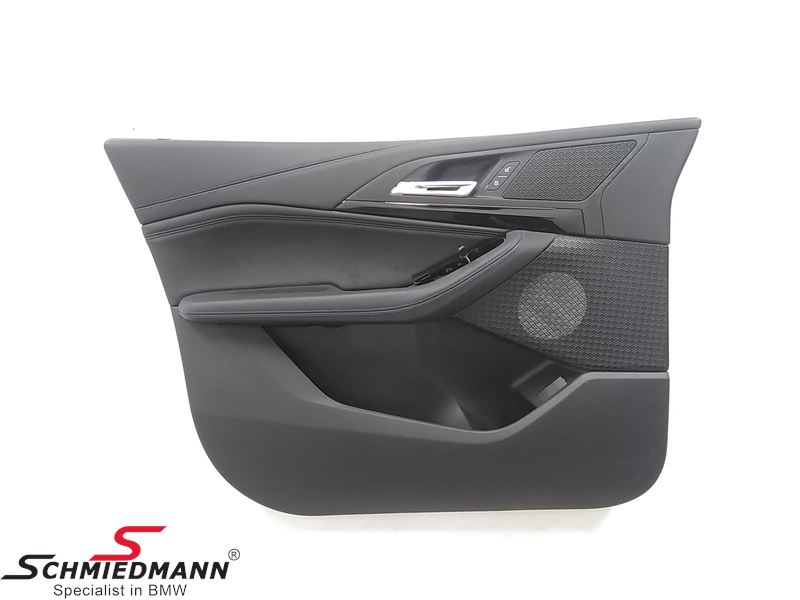 Door trim panel / doorcard front Left - Black / Blue