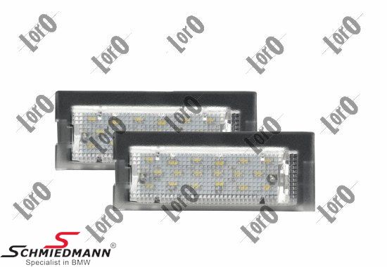 LED License plate light set