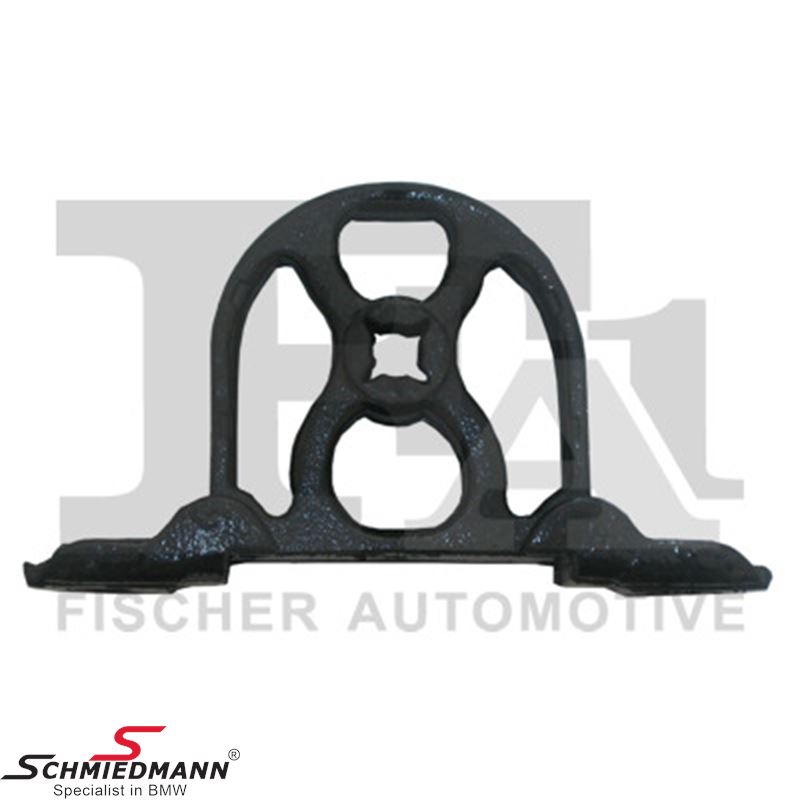 Rubber mounting for rear silencer, front