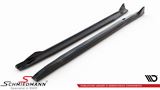 SKEXG05LCIV2GB 宝马 X5 (G05 LCI) -  Maxton Design side skirt extension set V.2 - Black Gloss