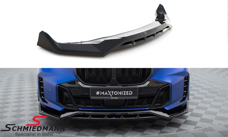 Maxton Design front splitter V.2, gloss black