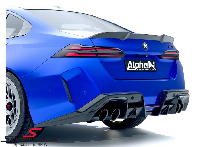 ALPHA-N Rear Spoiler Lip -Airflow I Design- Carbon