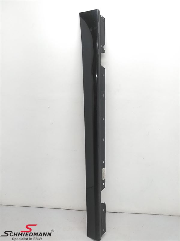 Door sill trim panel Left Black-sapphire metallic 475