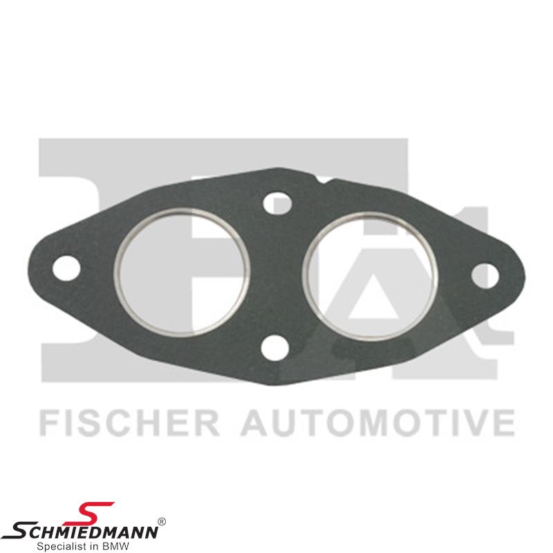 Gasket for exhaust manifold and catalytic converter