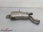 E13781 18107516921 18107516921 7516921 宝马 E46 -  Rear silencer (with double pipes to the rear silencer) not original