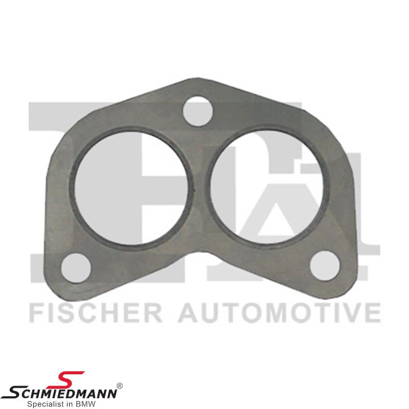 Gasket for exhaust manifold and catalytic converter