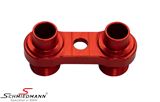 030210088 宝马 F83 LCI M4 Cabriolet -  Mosselman oil line adapter, AN8 - red