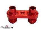 030210088 宝马 Z4 E89 -  Mosselman oil line adapter, AN8 - red