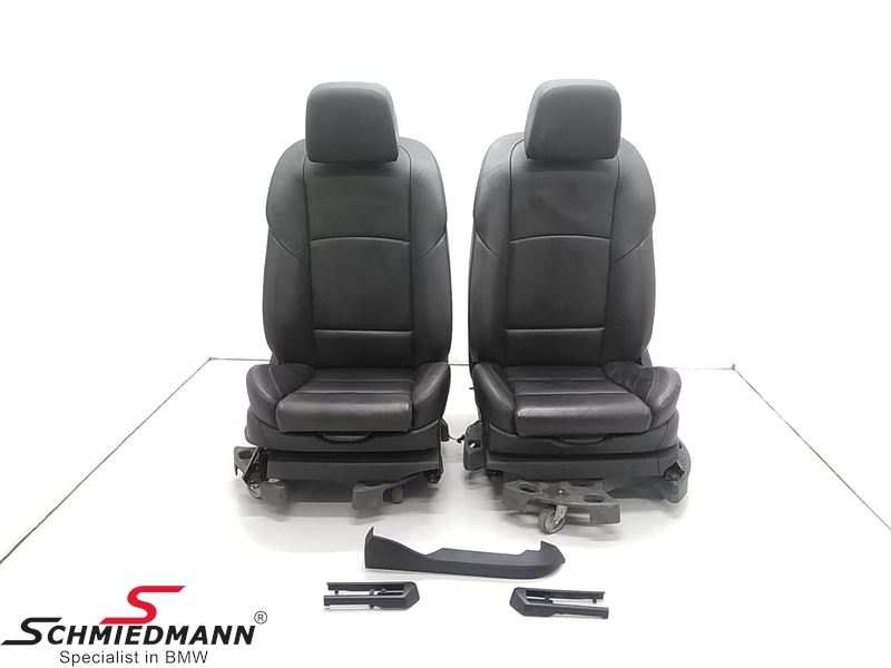 Front Seats black leather