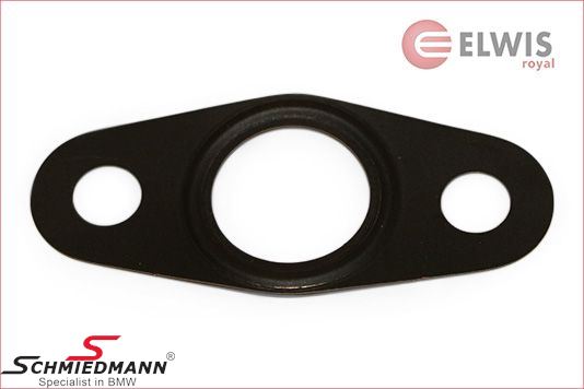 Gasket - for oil return pipe on turbo