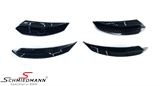 AN-0724 宝马 G87 M2 -  Frontbumper Canards set - Carbon