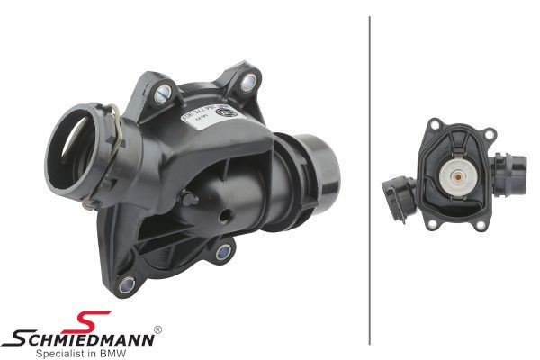 Thermostat with housing - opening temperature=88°C