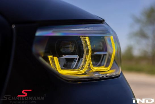 DRL module for LED headlights - yellow