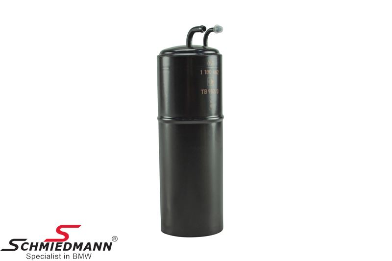 Activated charcoal filter for fuel tank ventilation