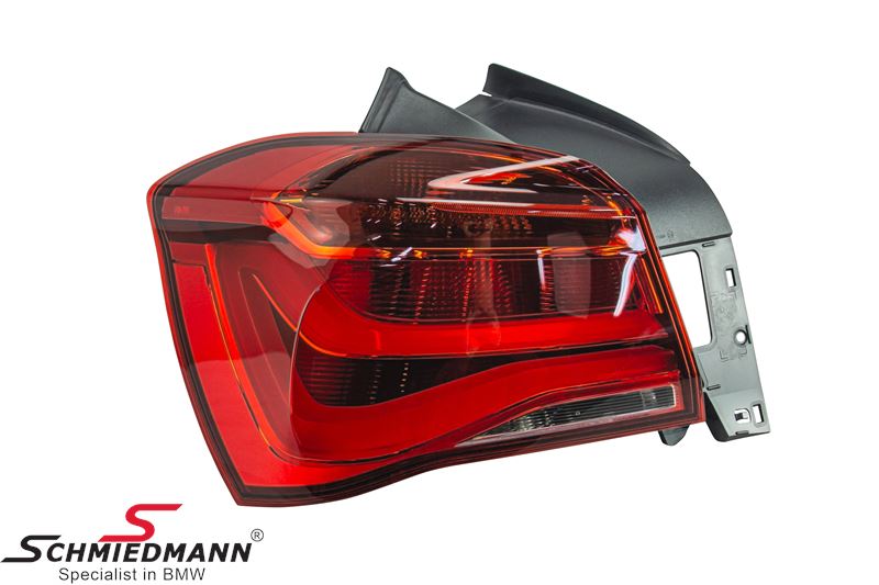 LED Taillight outer part on tailgate, left side