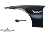 FSKME9091MOT3 BMW E91 -  Fender-kit (metal) with airintakes L+R.-side (LED in decor mouldings)