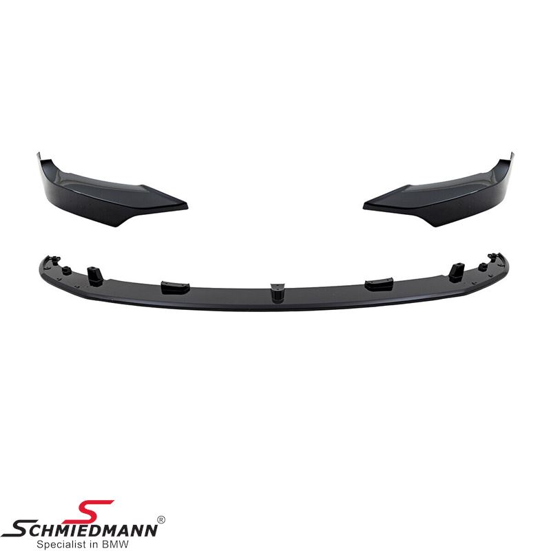 Frontsplitter -EVO II- Glossy black