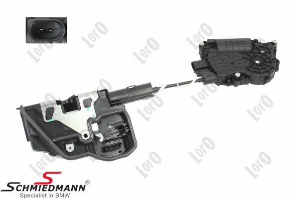 Actuator inclusive locking mechanism, central locking - front right side