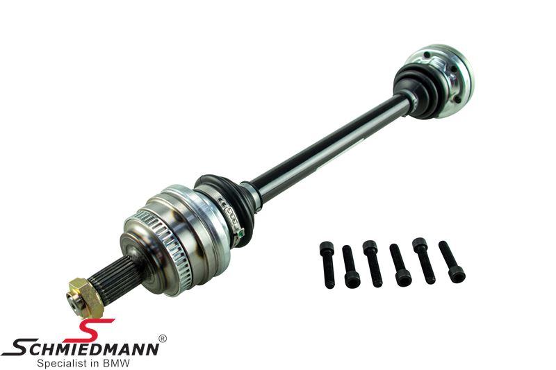 Output shaft (exchange) HD=86MM D=38MM complete (For models with ABS and manual transmission)