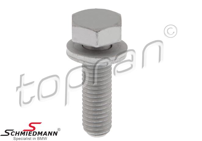 Hex Bolt Screw with washer M10X35-Z1-10.9