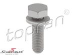 33306760652TR Hex Bolt Screw with washer M10X35-Z1-10.9