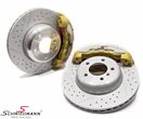 SCM909133826BBK 宝马 E82 -  Schmiedmann -S-Tech.- big brake kit front 338X26MM 6 pot  yellow calipers